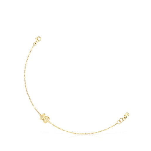 Gold Sketx Line Bracelet