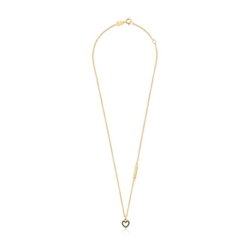 Silver Vermeil Valentine's Day Necklace with heart Pendant | TOUS