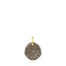 Small Silver Vermeil Nenufar Pendant with Diamonds