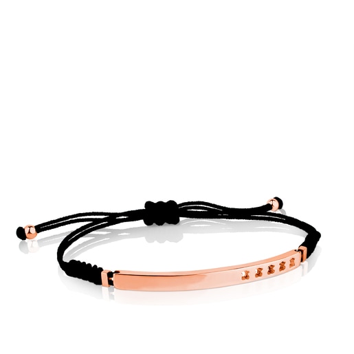 Pulsera TOUS Man con baño de oro rosa 18 kt sobre plata