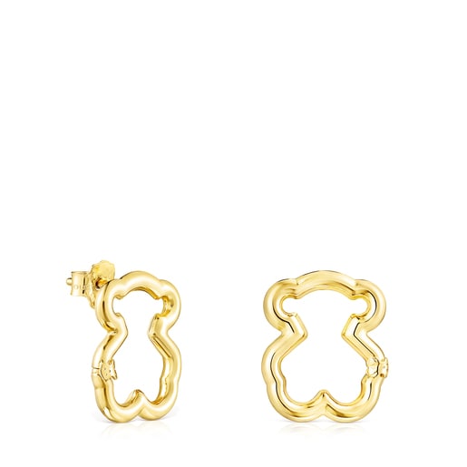Pendientes tous oro osito cheap