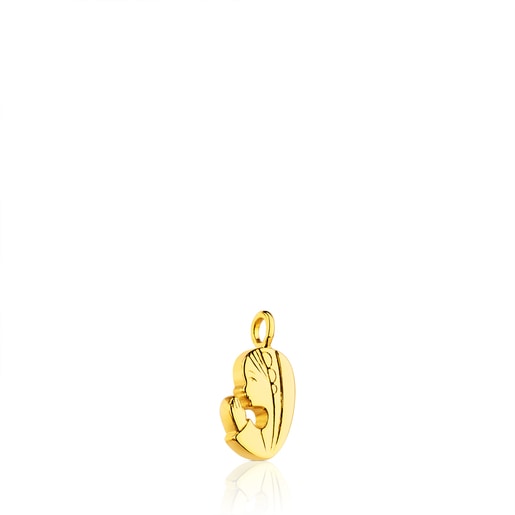 Gold Virgin Pendant