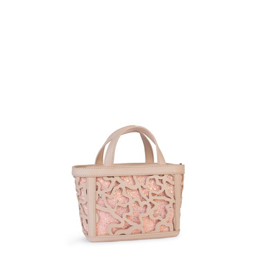 Mini pink Kaos Shock Tote bag