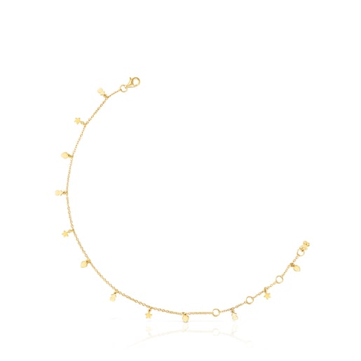 交換無料！ Silver TOUS | Anklet Joy Cool Vermeil 置物