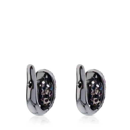 Silver Fantasy Earrings with Sapphire TOUS