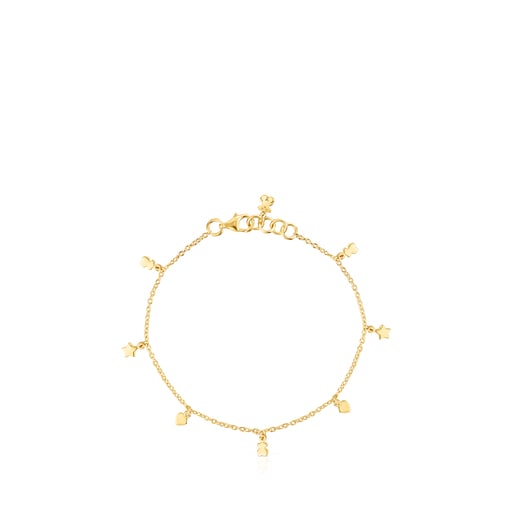 Pulsera Cool Joy con baño de oro 18 kt sobre plata