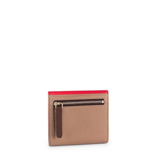 Small brown-red Essence Wallet