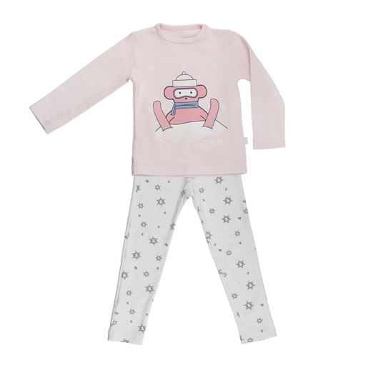 Pijama Party Snow cor-de-rosa