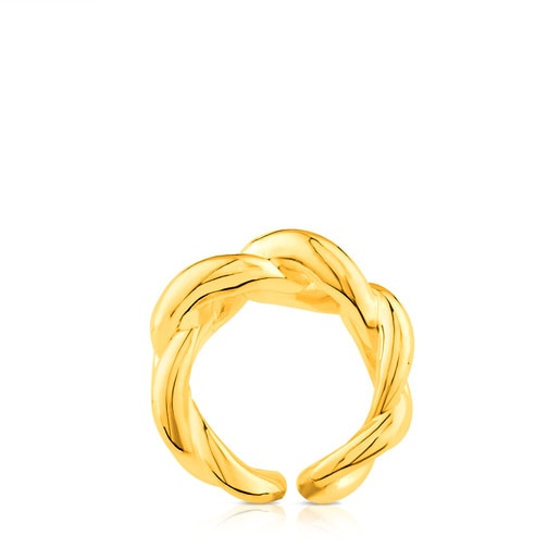 Anillo Sweet Dolls con baño de oro 18 kt sobre plata