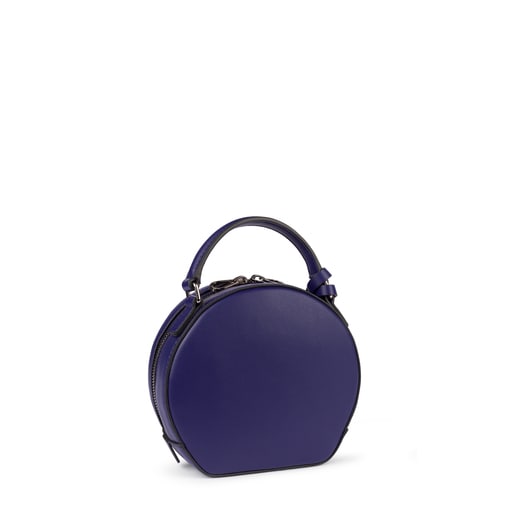Mini purple Dulzena Sequins crossbody bag