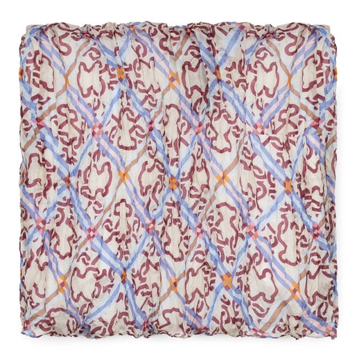 Mossaic Frames - Šátek Tous z hedvábí