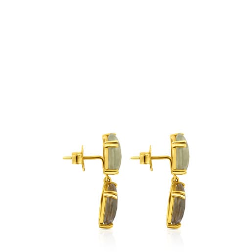 ATELIER Color Earrings in Gold with Sapphires