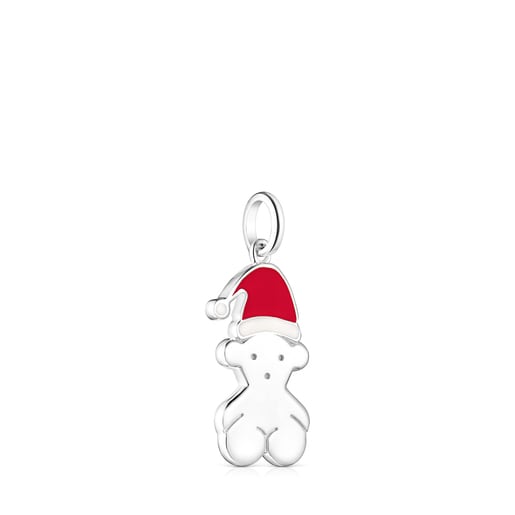Silver Xmas Collection Santa Pendant