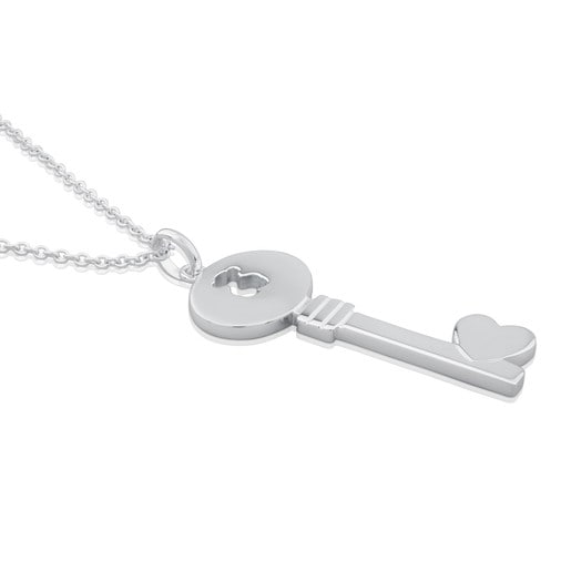 Silver Valentine's Day Necklace