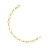 Bracciale Mini Icons placcato oro 18 kt su argento