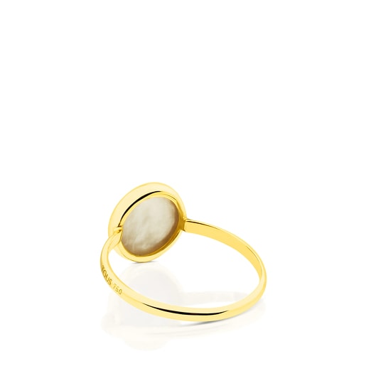 Bague Camee en Or avec Nacre