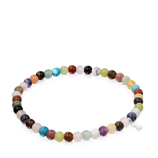 TOUS Color Bracelet with Gemstones and Silver