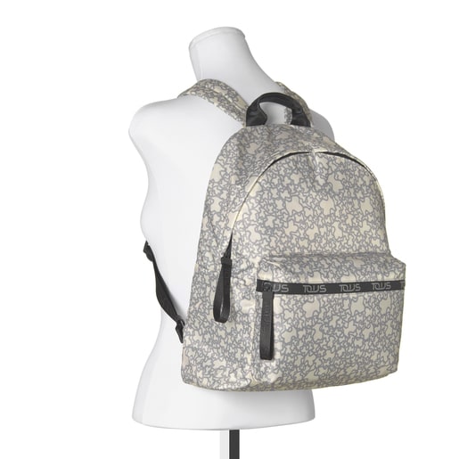 Beige-gray Kaos Mini Sport Backpack