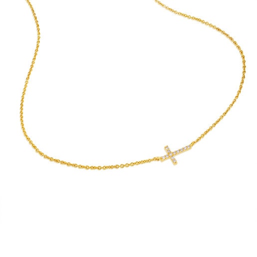 Halsband TOUS Cruz aus Gold