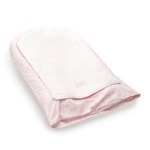 Comfortable Pink Kaos table-top baby changer 