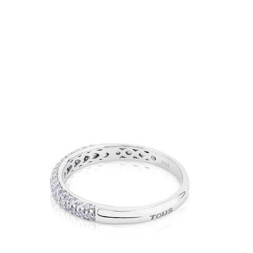 White Gold Les Classiques Ring with Diamond. 0,33ct.