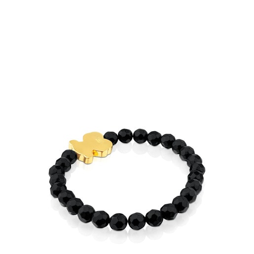 Onyx Sweet Dolls Bracelet with Silver Vermeil