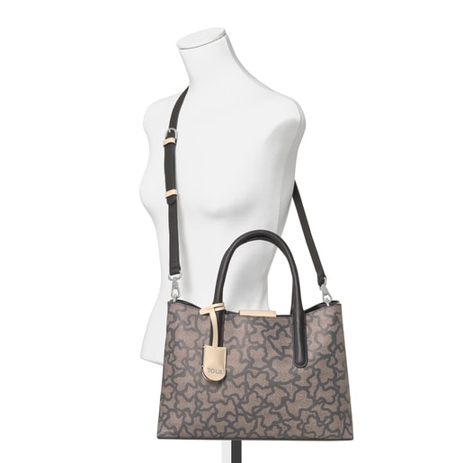 Bolsa City Kaos Icon negro y blanco