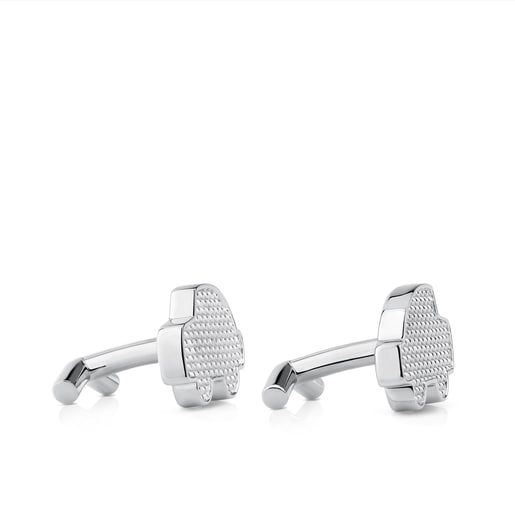 Stainless Steel Mesh Cufflinks