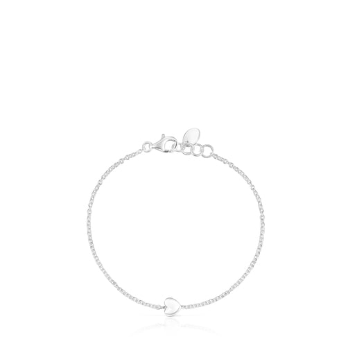 Silver Mini Icons flower-heart Bracelets set