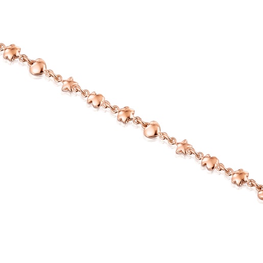 Collier Mini Icons en Argent Vermeil rosé