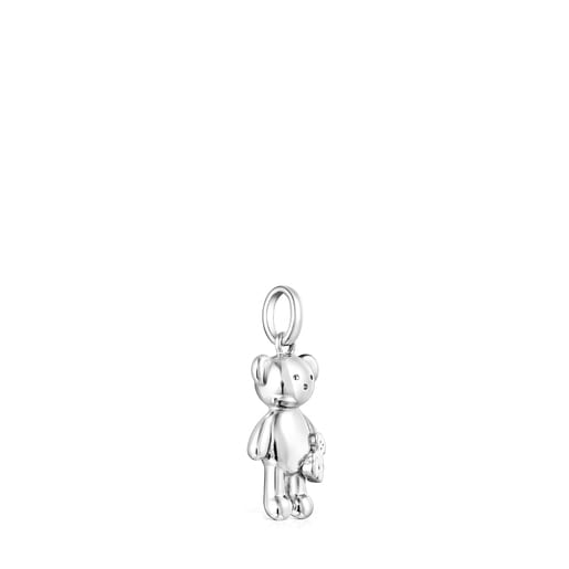 Small Silver Teddy Bear bear Pendant | TOUS