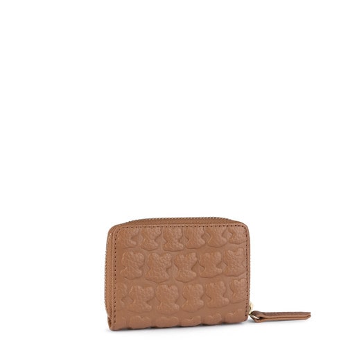 Medium brown Leather Sherton Change purse