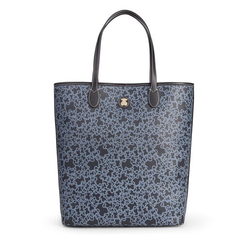 Sac shopping Kaos Mini grand en Toile de couleur bleu marine