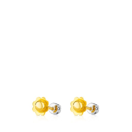 Gold TOUS Diamonds Earrings 0.08ct