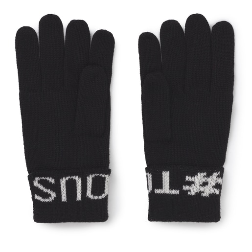 Black Tous Lovers gloves