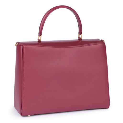 Garnet Leather Rossie City bag | TOUS