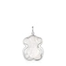 Silver and rock Crystal Sweet Dolls Color Pendant