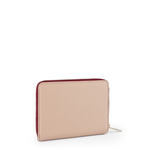 Small taupe colored Vera Wallet