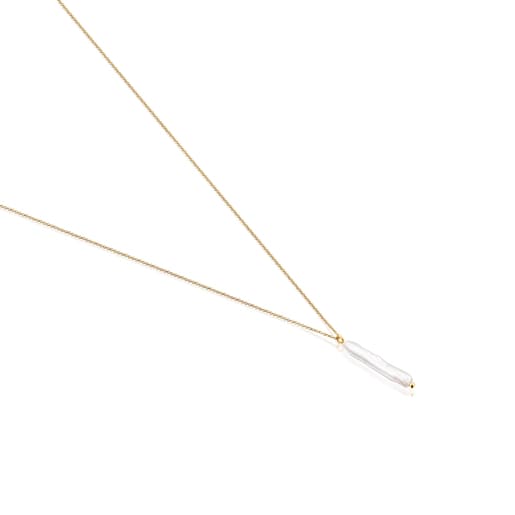 Collar Luz de oro y perla