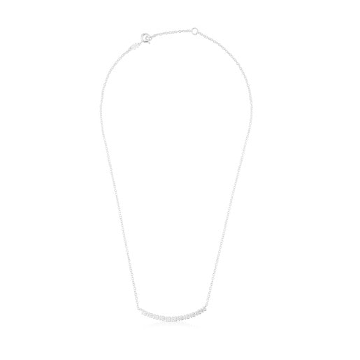 Silver Straight Necklace