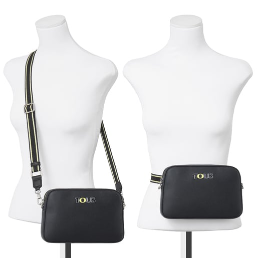 Black New Essence Crossbody-waist bag