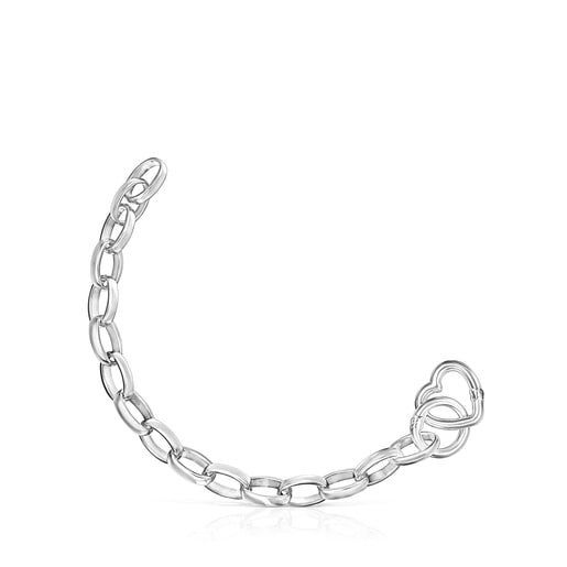 Set Hold Pulsera - Collar de Plata y Cuero