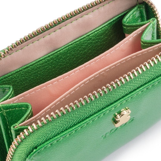 Medium green Dorp Change purse