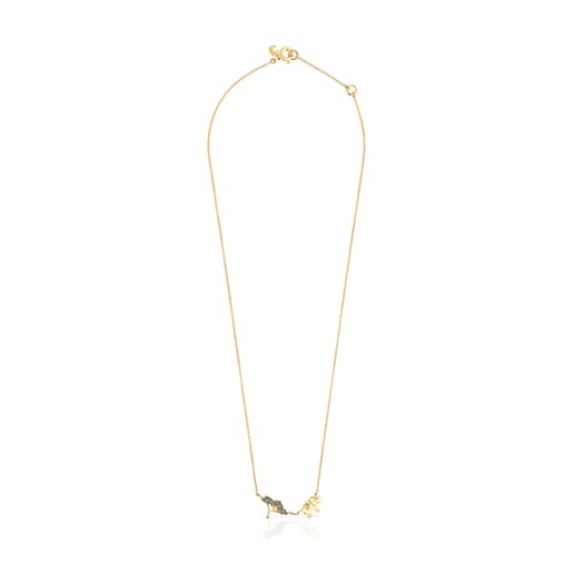 Elephant saving necklace on sale