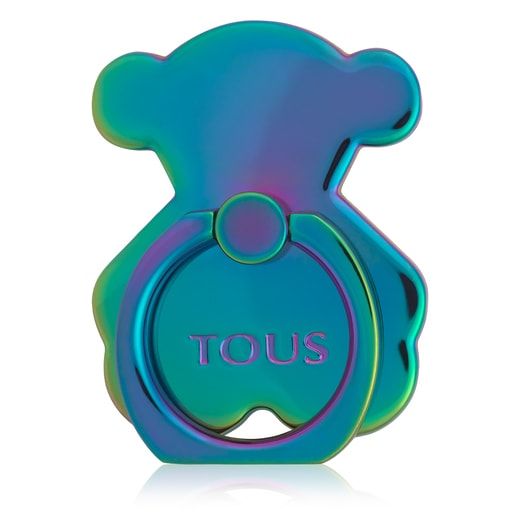 Iridescent Bear Cellphone Holder Ring