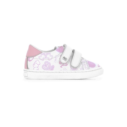 Deportiva de piel Walk Graff Rosa