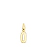 Silver Vermeil Numbers number 0 Pendant