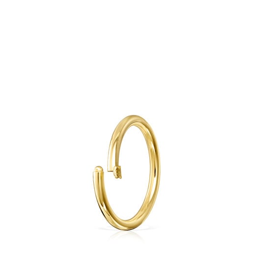 Large Gold Hold Ring