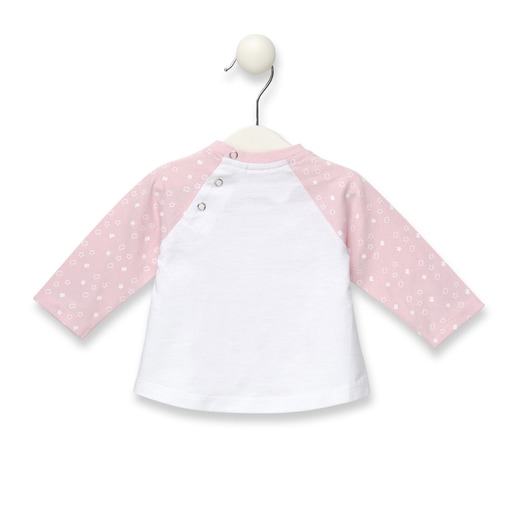 Casual M/L T-shirt in Pink