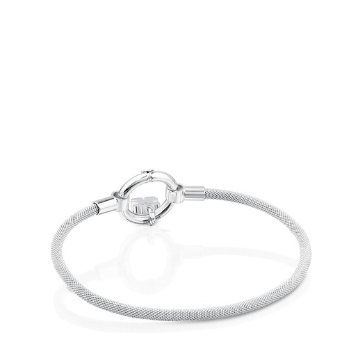 Small Silver Hold Bracelet | TOUS